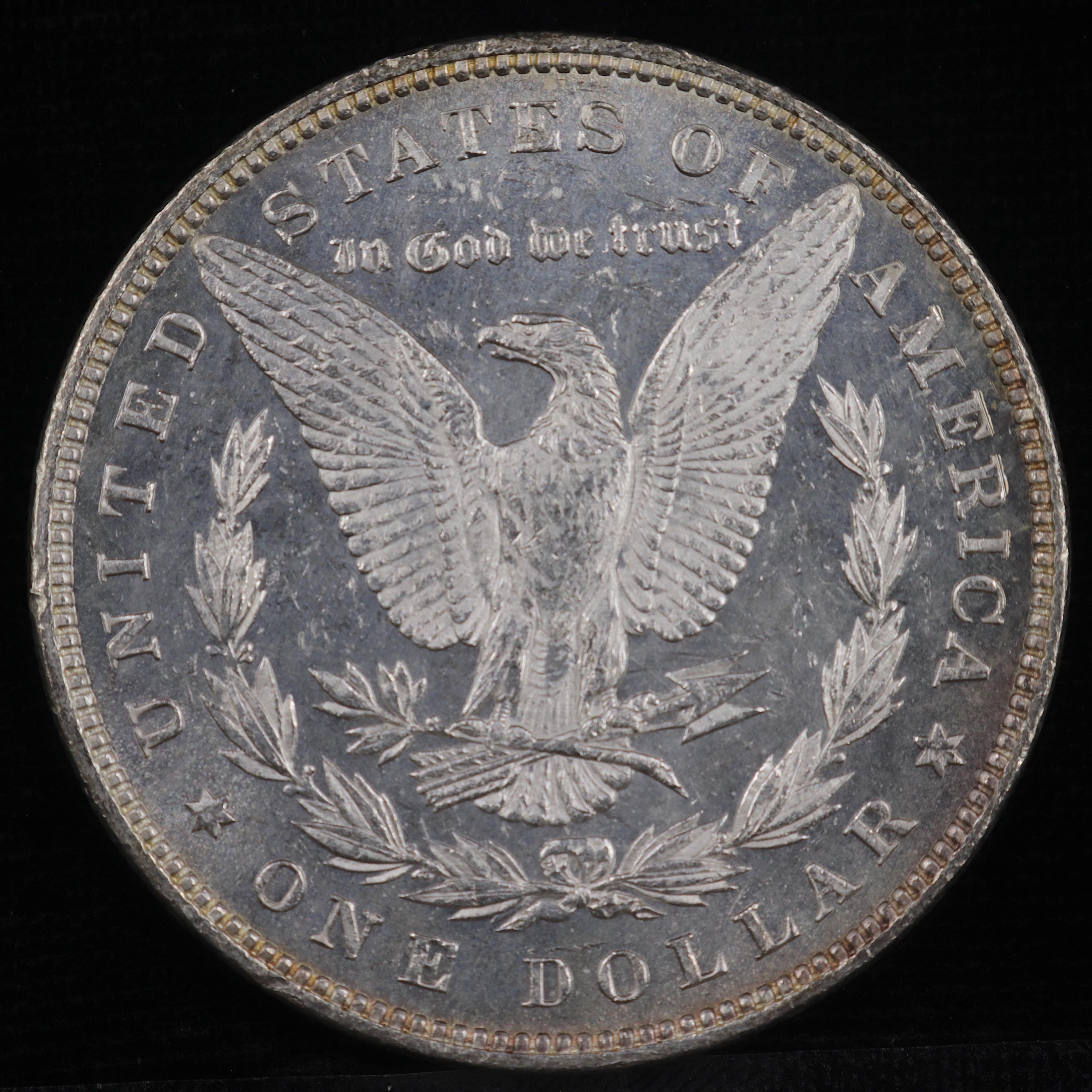 1881 U.S. Morgan silver dollar