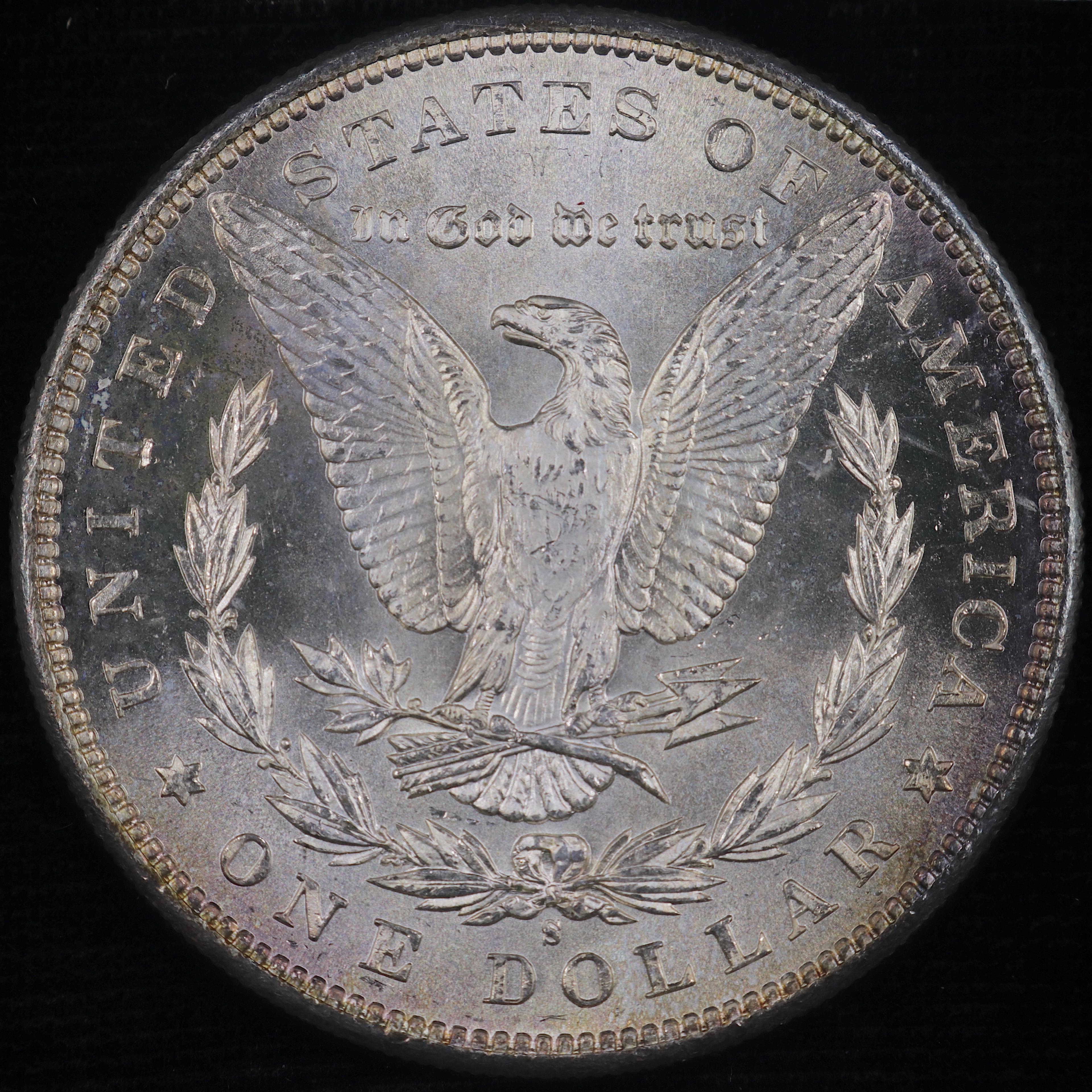 1897-S U.S. Morgan silver dollar