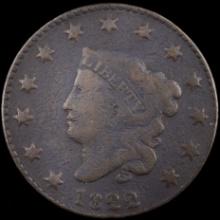 1818 U.S. coronet large cent