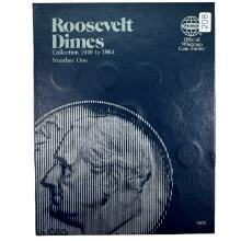 Complete collection of all 48 silver uncirculated 1946-1964 U.S. Roosevelt dimes