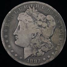 1882-CC U.S. Morgan silver dollar