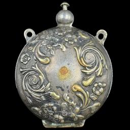 Antique German silver "mad money" pendant