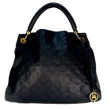 Authentic estate Louis Vuitton Navy Empriente Artsy