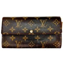 Authentic estate Louis Vuitton Monogram Porte Tresor International wallet