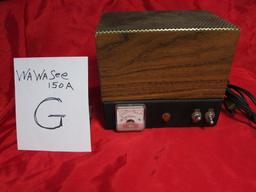 Wawasee 150A Ham CB Radio Linear Amplifier, Estate, Untested