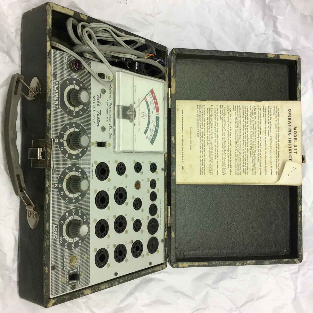 Filament Tube Tester Model 257