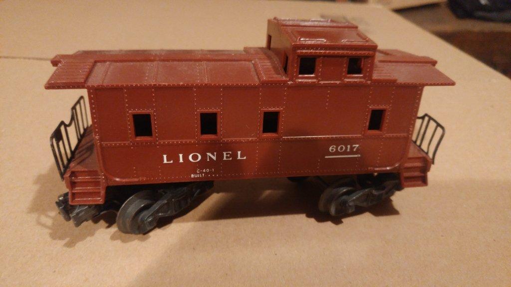 Lionel O Gauge 6017 Caboose