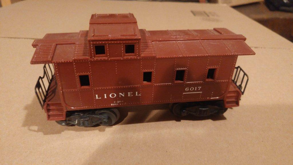 Lionel O Gauge 6017 Caboose