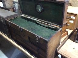 Wooden Machinest Tool Box, 27"