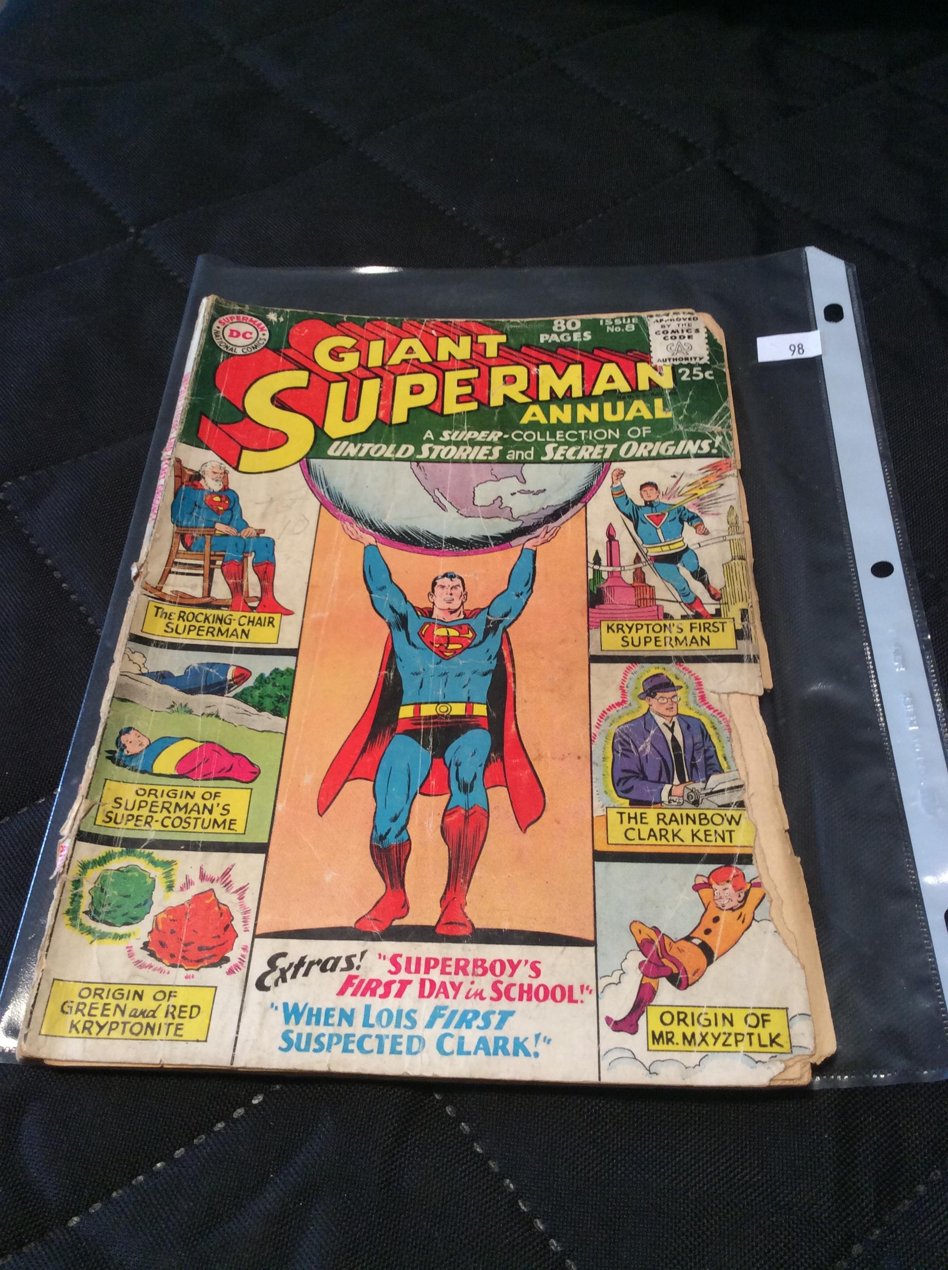 DC National Comics: Giant Superman "A Super Collection of Untold Stories an