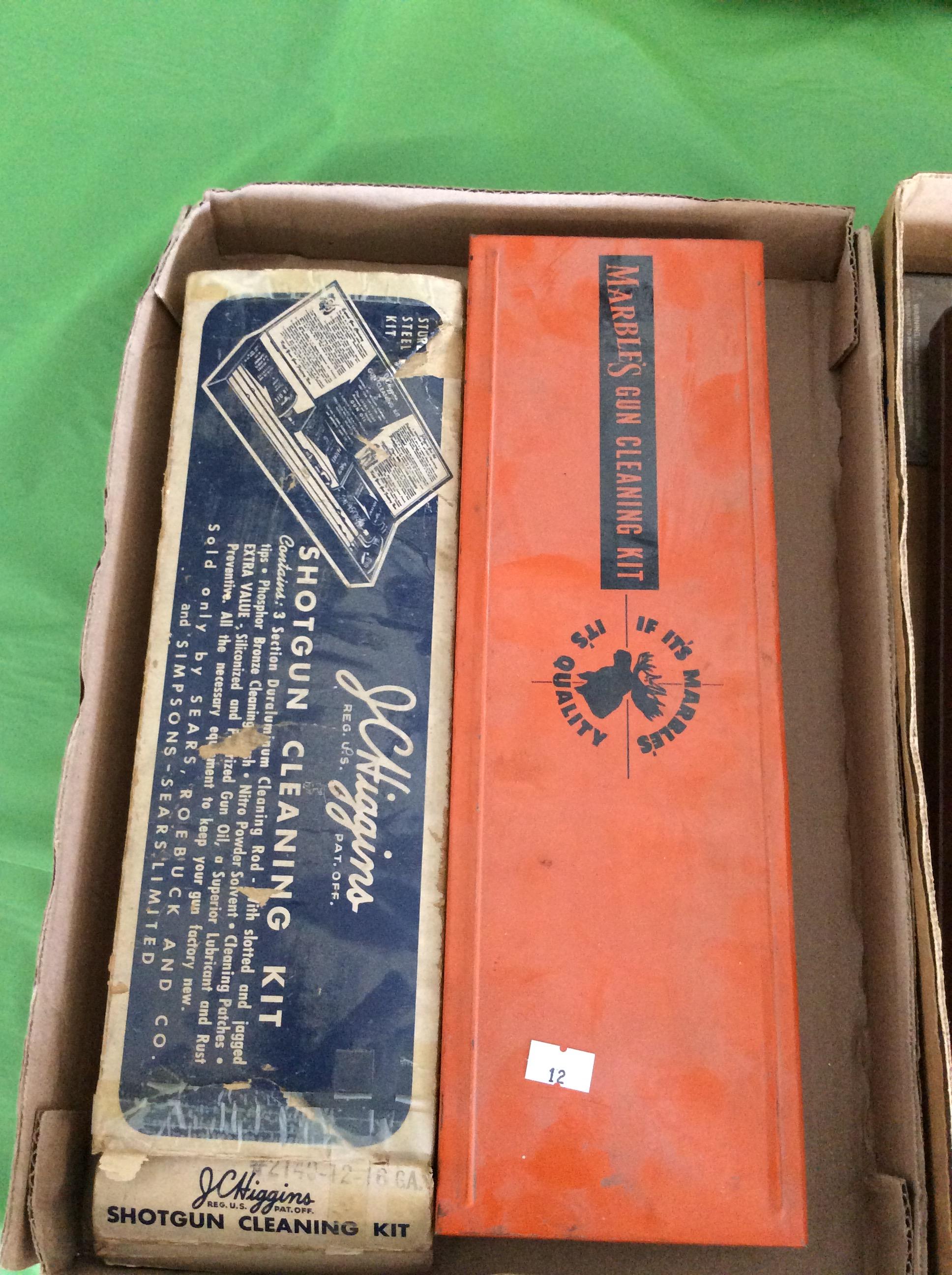 Vintage Gun Cleaning Kits