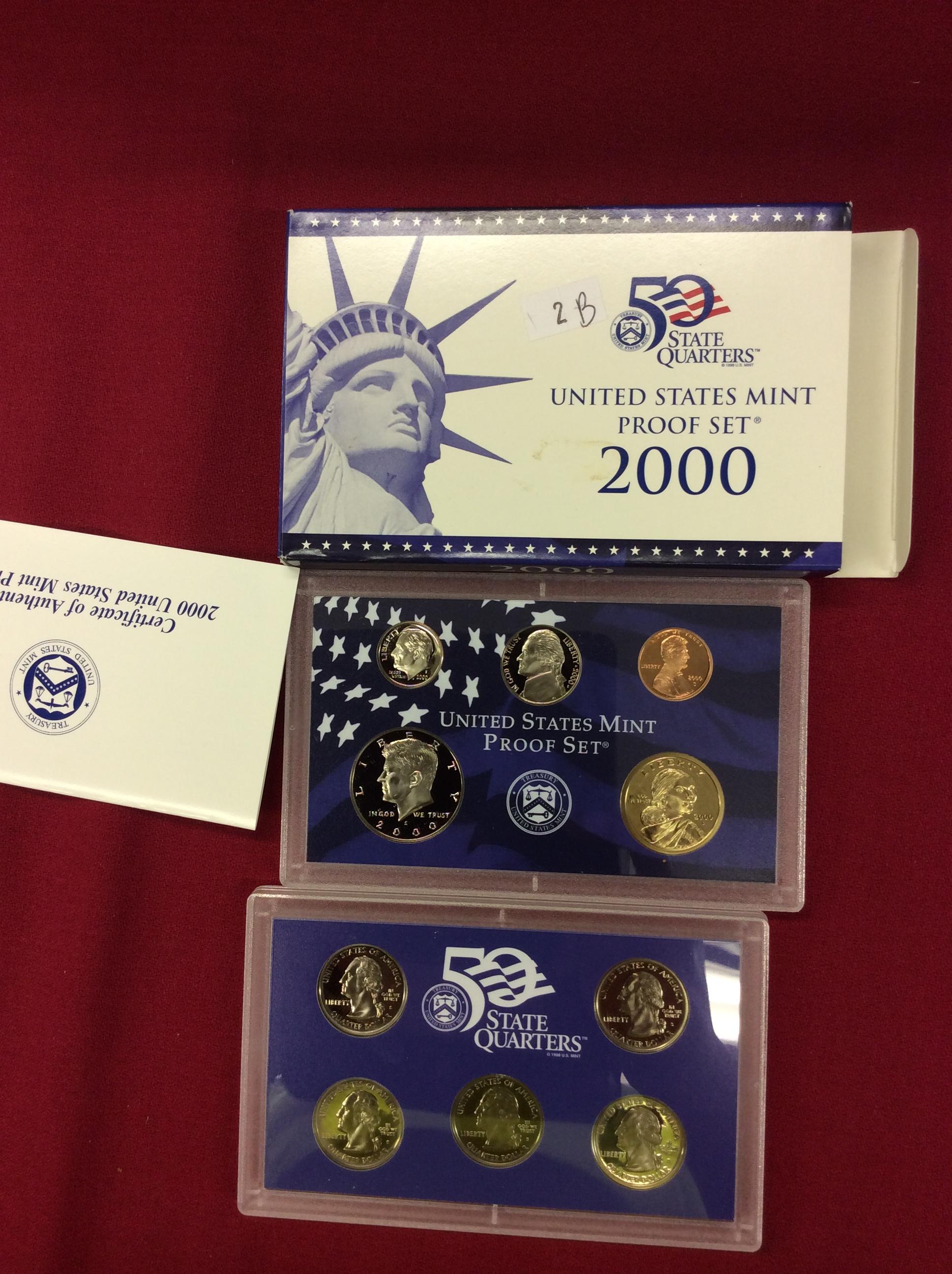 2000 United States Mint Proof Set