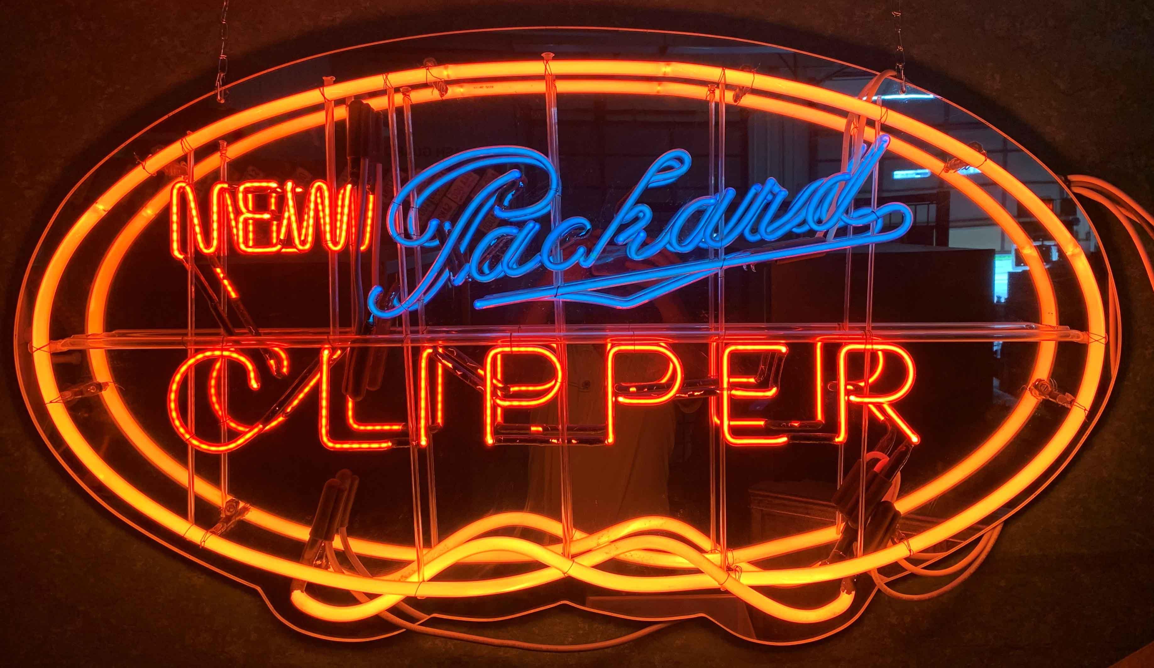 Packard Clipper Neon Dealership Sign