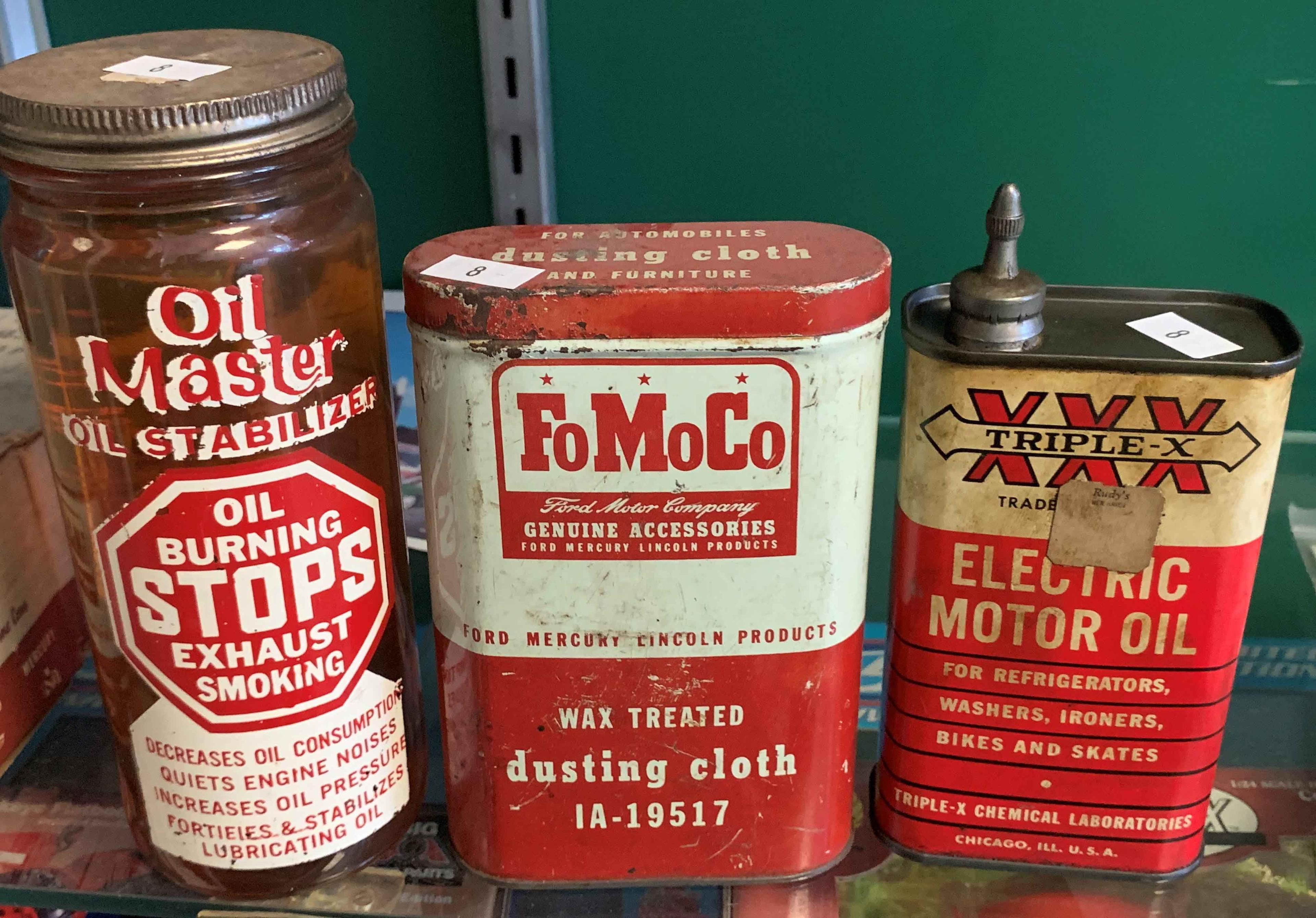 Oil Can Assortment