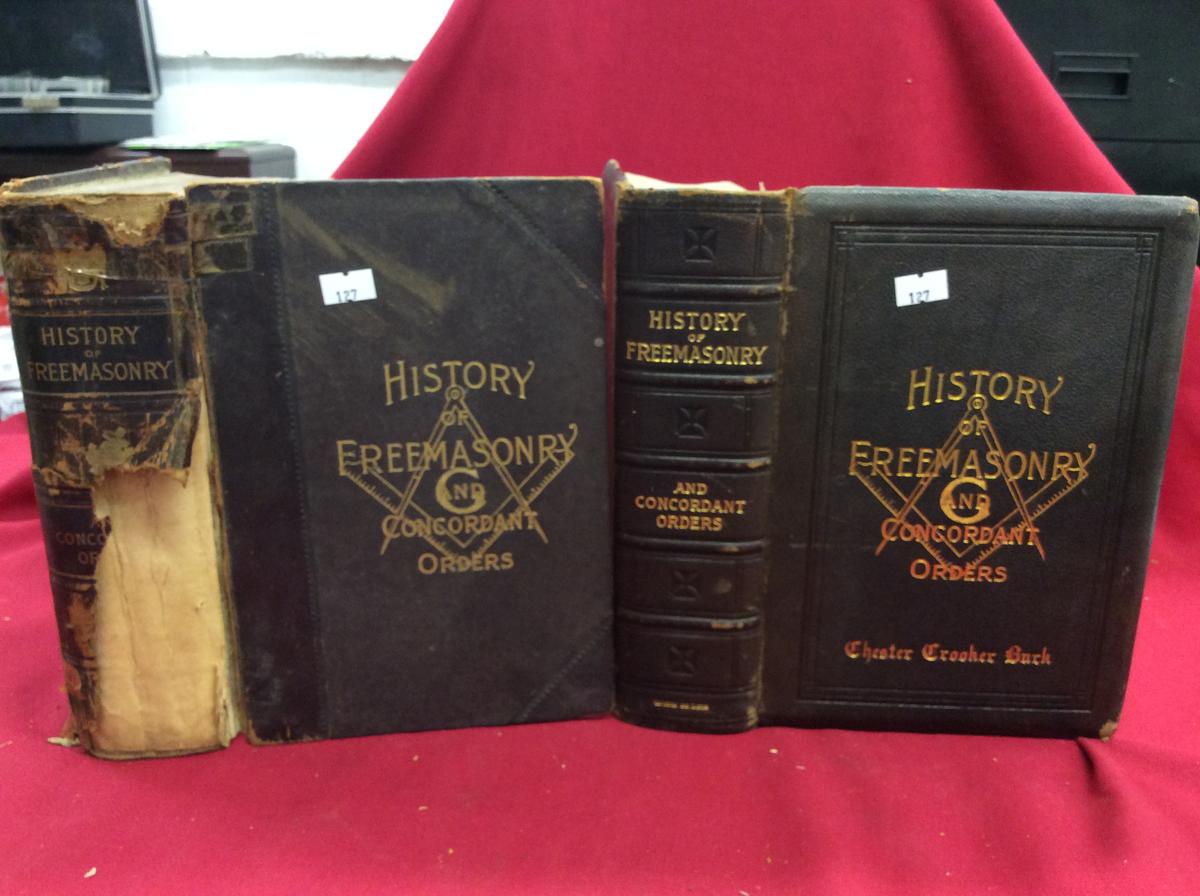 1901 & 1911 "History of Freemasonry and Concordant Orders" By: Henry Leonar