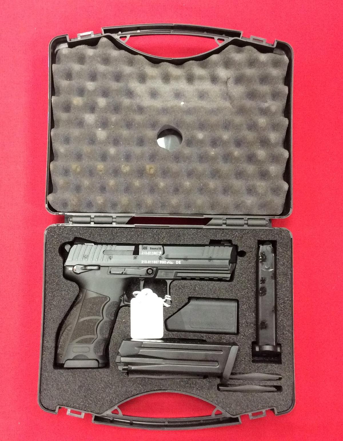 HK P30L 9mm Pistol with Case