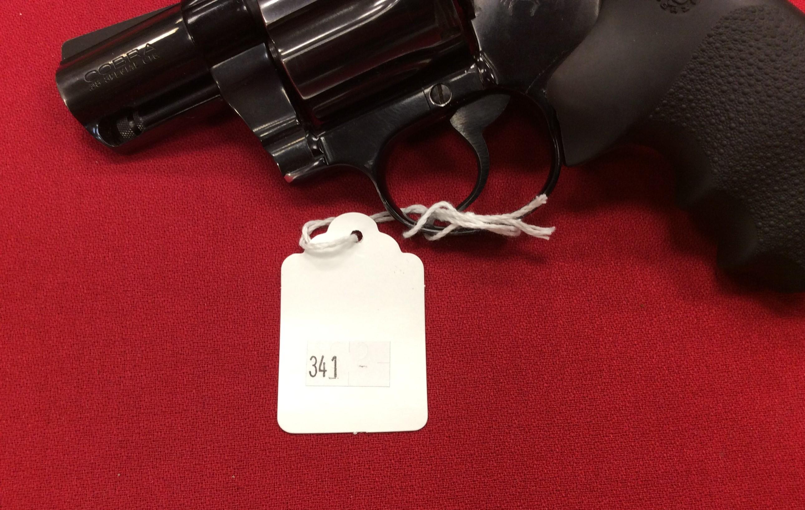 Colt Cobra .38 Special Revolver with Leather Holster