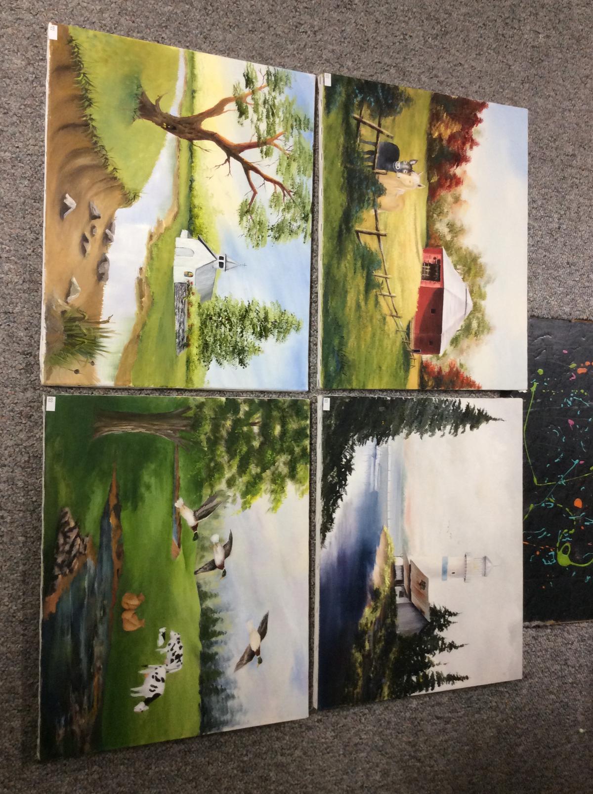 4- Paintings