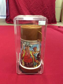 Gunsmoke Thermos w/ Collectors Case,  Dated: 1972