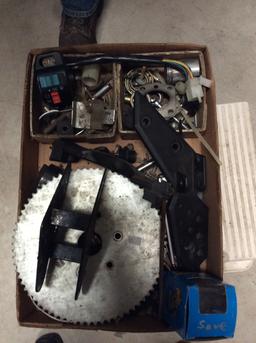 Assortment of Moped Parts