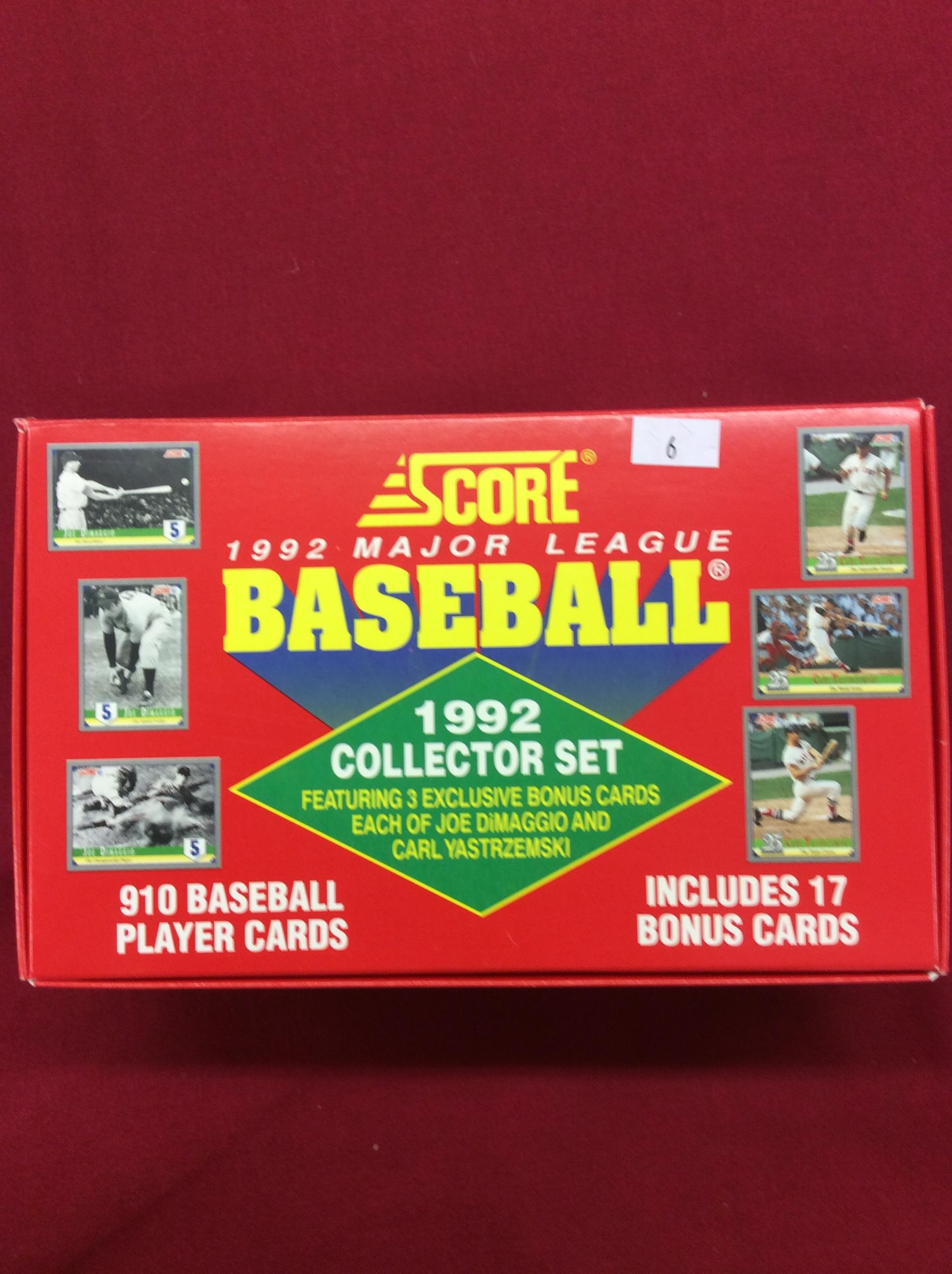 1992 Score Baseball Collector Set