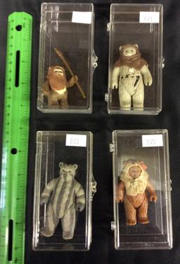 4 Ewok Figures