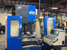 Wintec Vigor MV-40FMC CNC Vert. Mill w/ Fanuc O-M Control w/ Pallet Charger, vices on bed not includ