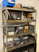 Shelf with contents of Custom made tooling 72x48x19"