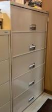 Lateral file cabinet 18x36x65"
