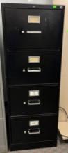 File cabinet 18x52x25 black