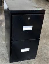 2 drawer metal file cabinet 15x18x28