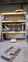 Pallet Racking w/ a variety of materials (G10, Acetron, Lexan) Does not include the pallet on the to