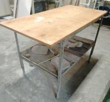 Work Table w/ Wood Top 24x48x31
