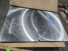 Blanchard ground steel plates, two 16x48 1 1/4", steel plate 24x24x1 1/4"