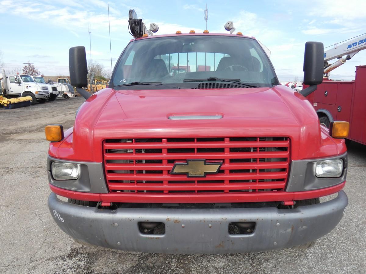 2008 Chevy 5500 Mechanics Truck, SN:1GBE5C1938F414103, Duramax, Auto, Autoc