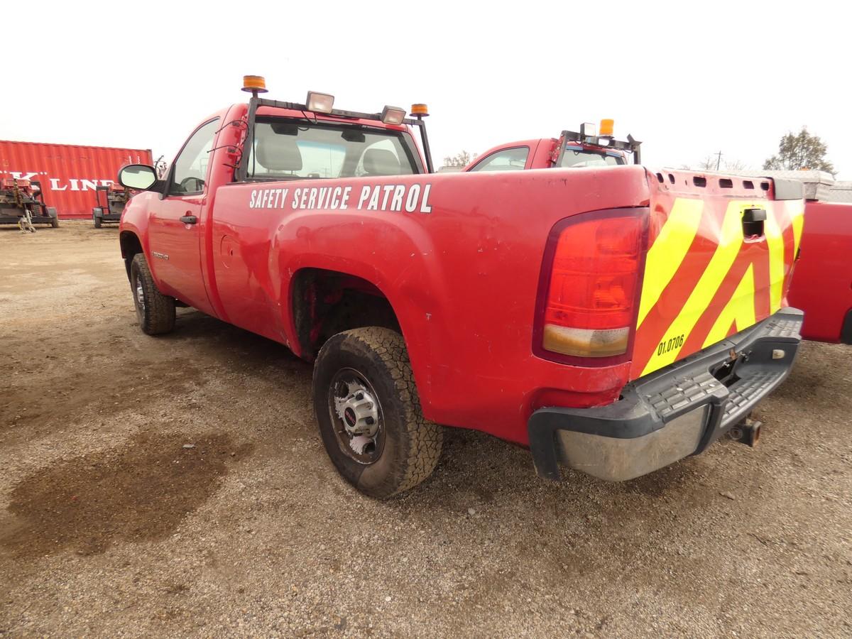 2007 GMC 2500 Pickup, SN:1GTHC24K37E533328, Gas, Auto NO FORWARD - REV ONLY