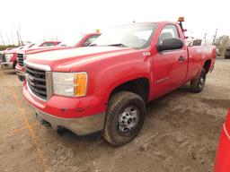 2007 GMC 2500 Pickup, SN:1GTHC24K37E533328, Gas, Auto NO FORWARD - REV ONLY