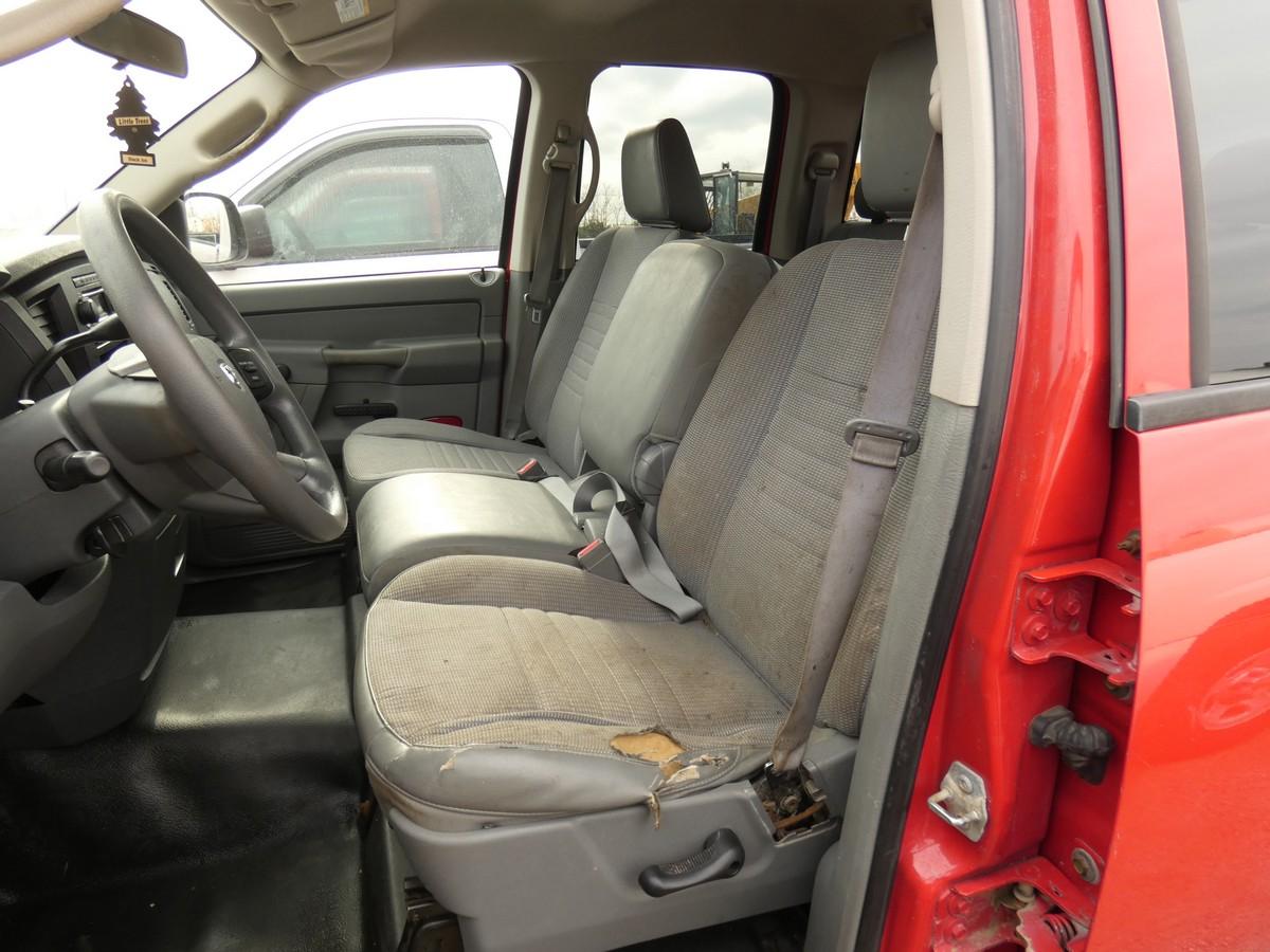 2008 Dodge 1500 4 Door Pickup, SN:1D7HA18N78J203257, Gas, Auto, Short Bed,