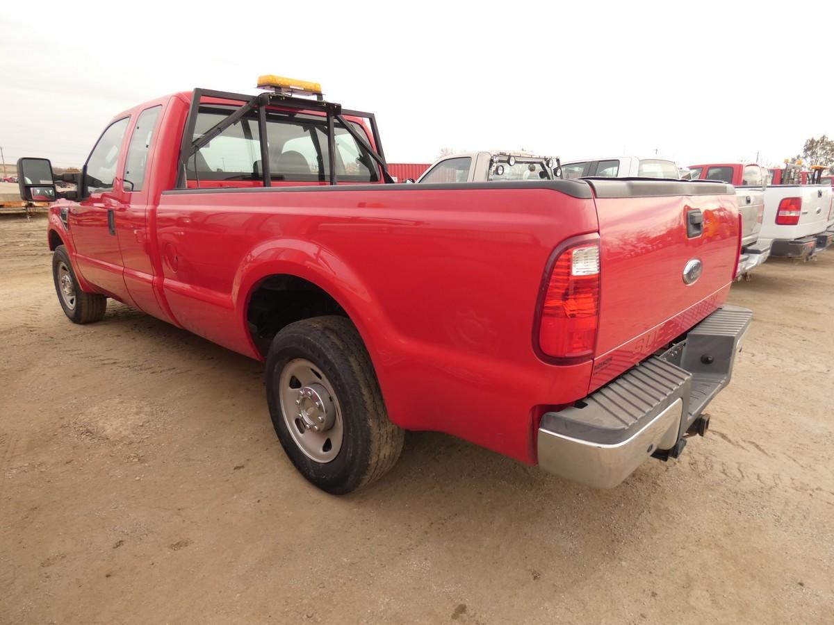 2009 Ford F250 Pickup, SN:1FTSX20589EA72334, Extended Cab, Long Bed, Front