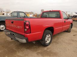 2004 Chevy 1500 Pickup (DEAD), SN:1GCEC14X94Z316248, 185381 mi.