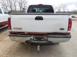 2005 Ford F250 4x4 Ext. Cab Pickup, SN:1FTSX21595EA31803, Gas, Auto, 4wd, S