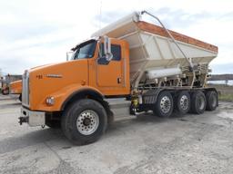 2004 (not '05) Kenworth Dahms Stone Slinger Quad Axle Truck, SN:1NKDL00X34J