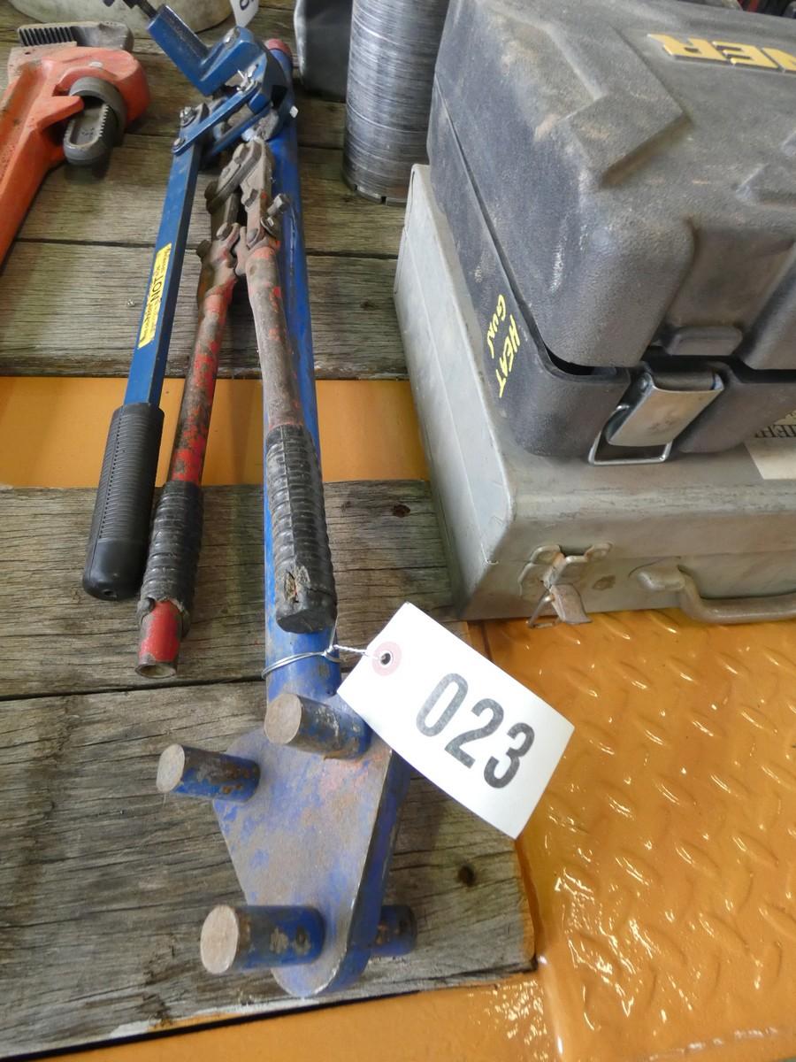 Rebar Bender & Bolt Cutter