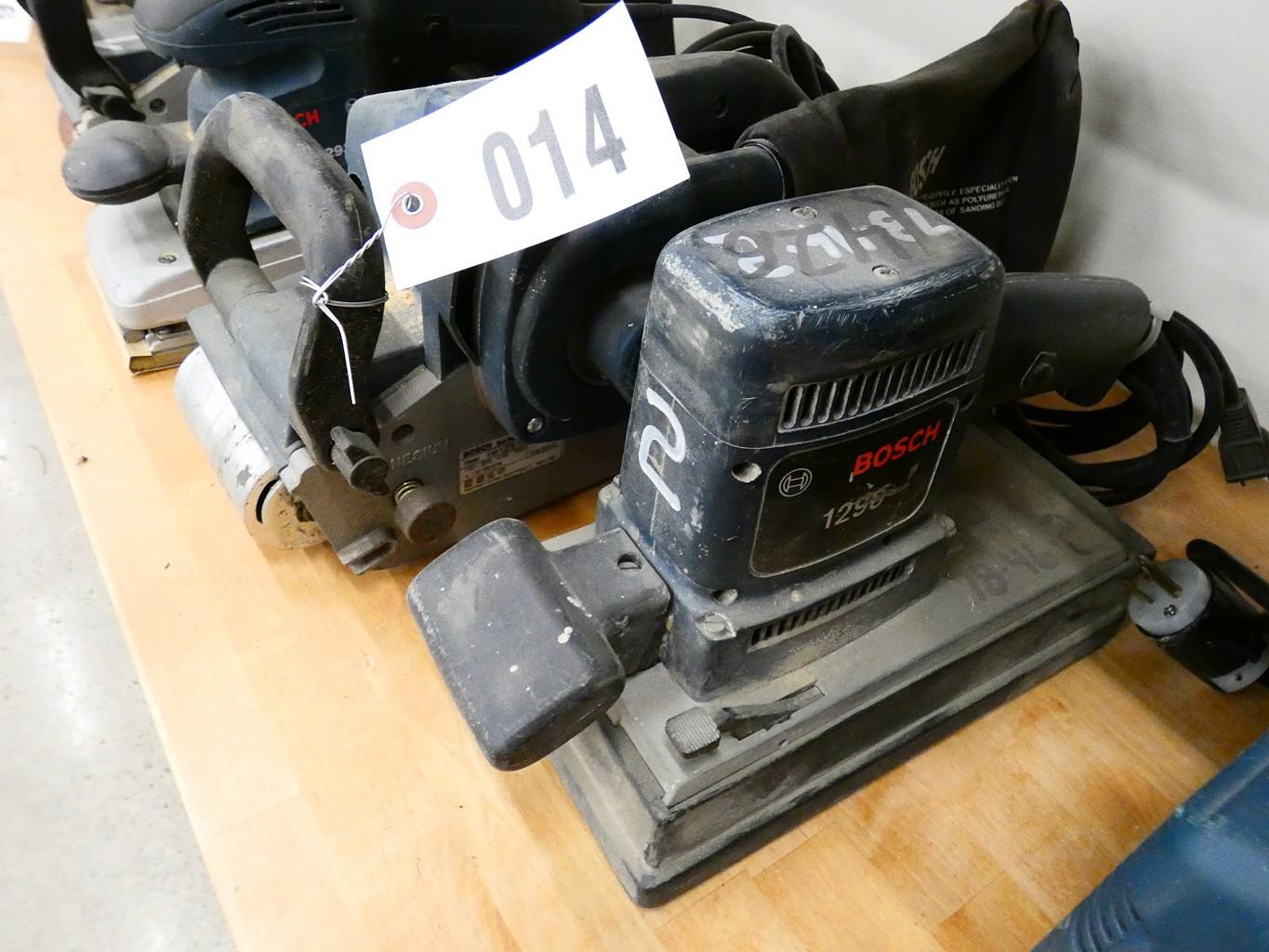 Bosch Belt Sander & Pad Sander