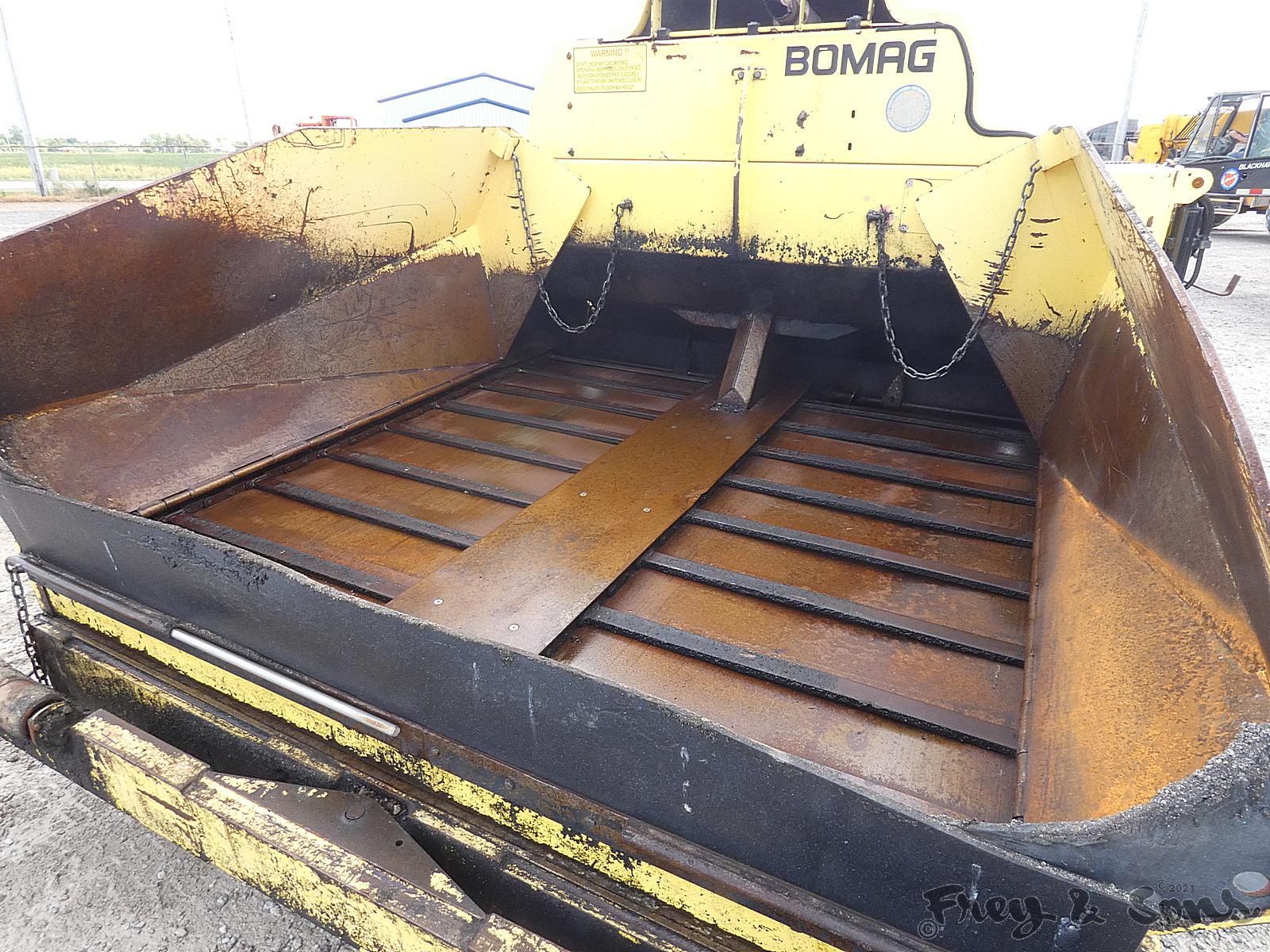 Bomag 815-2 Asphalt Paver, SN:1020, Model:91183512, 8'-15' Ext. Screed, Die