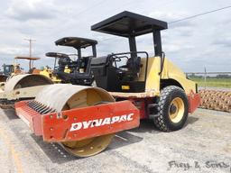 Dynapac CA152D Vibratory Compactor, SN:6422US5153, 66'' Smooth Drum w/ Padf