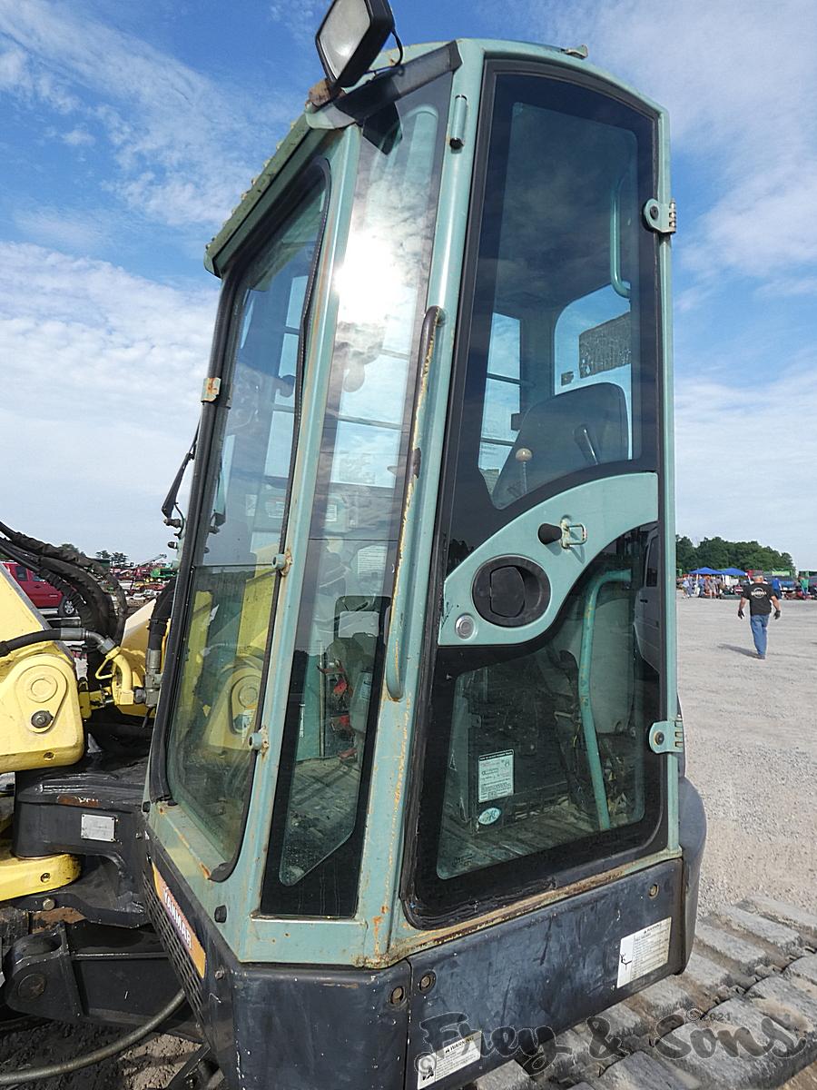 2007 Yanmar VIO75-A Hydraulic Excavator, SN 13257B, EROPS, Aux. Hyd, QT 12'