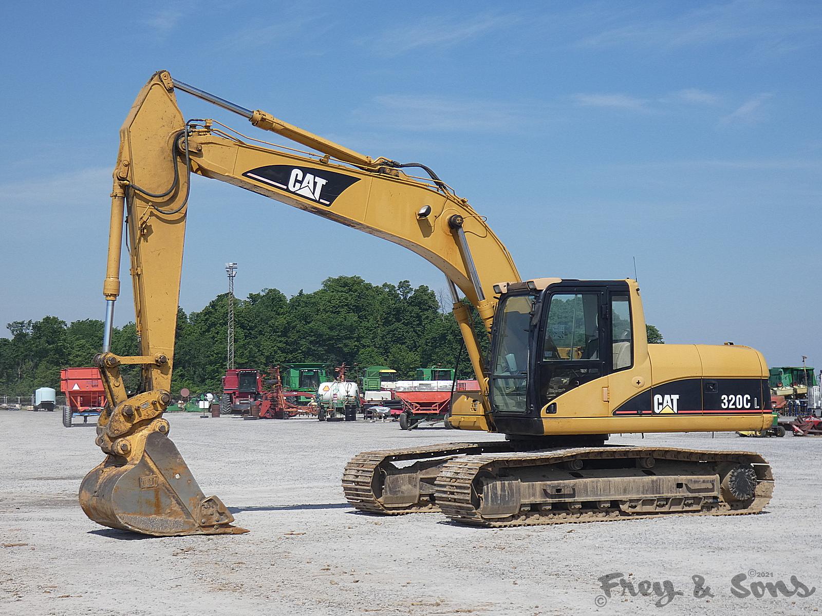 2005 Cat 320CL Hydraulic Excavator, SN:PAB04839, Cat QT w/ 48'' Bucket, Cab