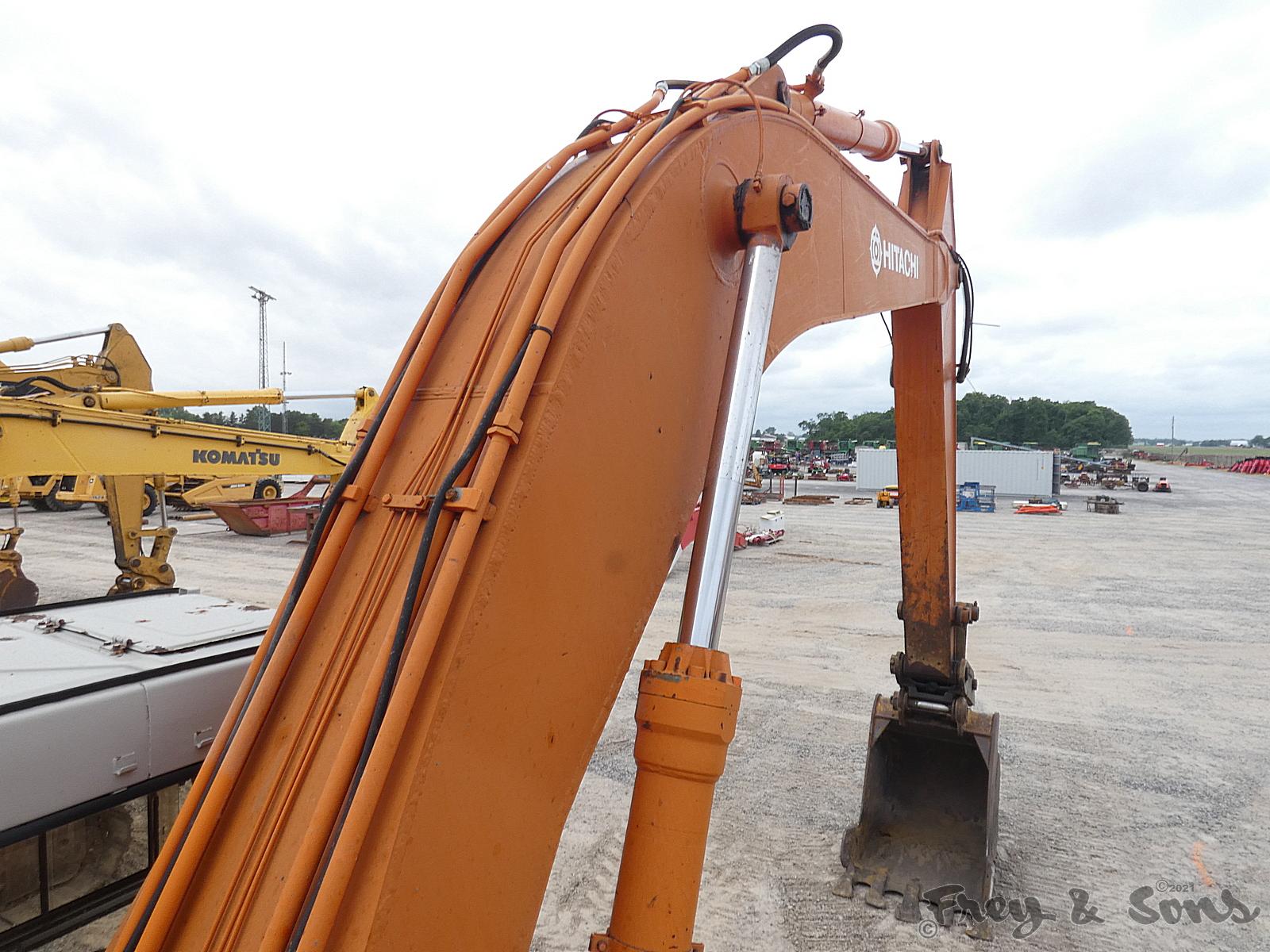 Hitachi EX270LC Hydraulic Excavator, SN:158-5844, JB Hendrix QT & 42'' Buck