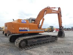 Hitachi EX270LC Hydraulic Excavator, SN:158-5844, JB Hendrix QT & 42'' Buck